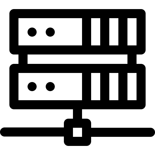 Hosting seo and web ui storage icon