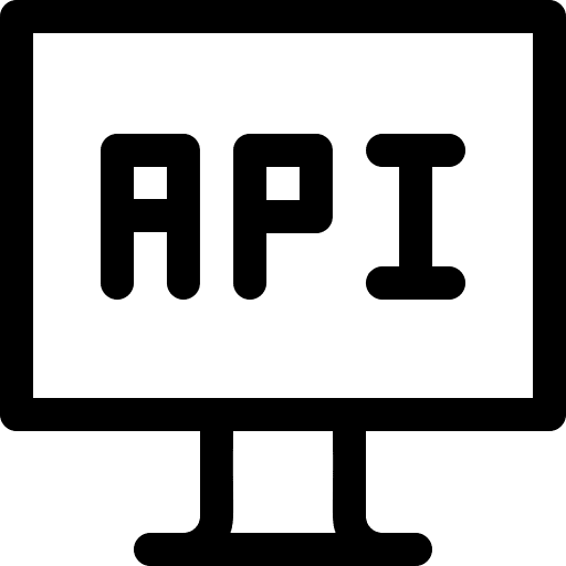 Api api electronics monitor icon