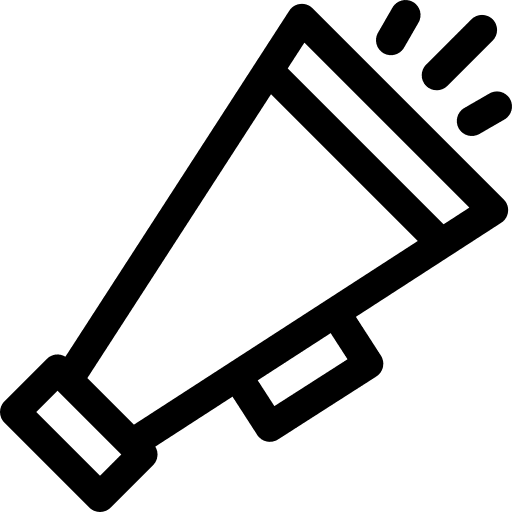 Promotion announcement communications advertising icon