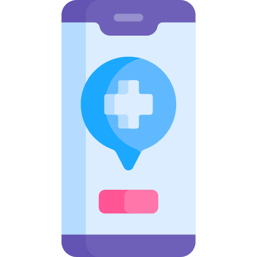 Medical app application medical app electronics icon