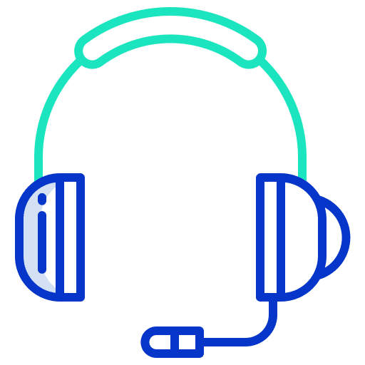 Headset earphones headphone headset icon