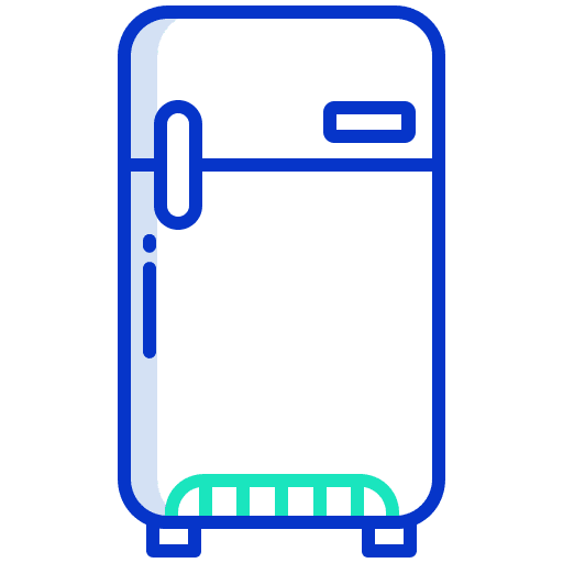 Refrigerator freeze household kitchen icon