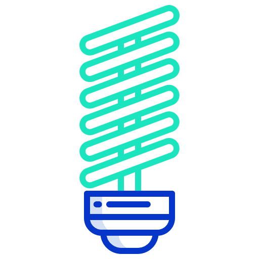 Bulb led bulb save energy bulb icon