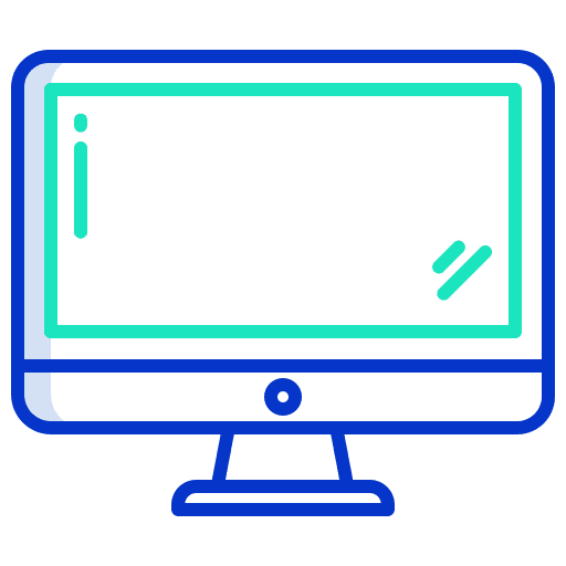 Computer television mac computer icon