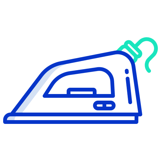 Iron electric iron steam iron furniture and household icon