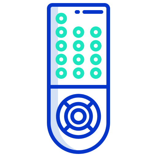 Remote wireless device technology icon