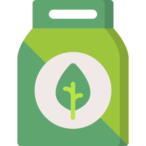 Organic product box food and restaurant healthy food icon