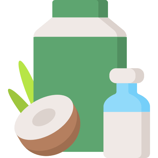 Coconut milk diet food food and restaurant icon