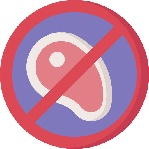 No meat diet steak no meat icon