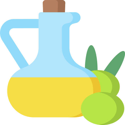 Olive oil organic olive oil food and restaurant icon