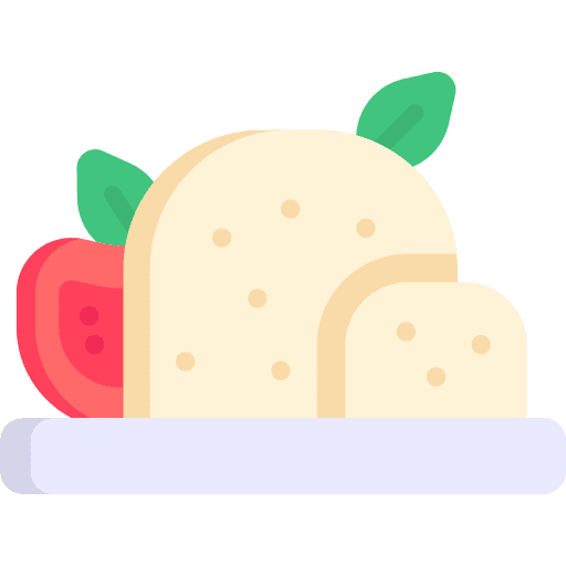 Mozzarella mozzarella food and restaurant cheese icon