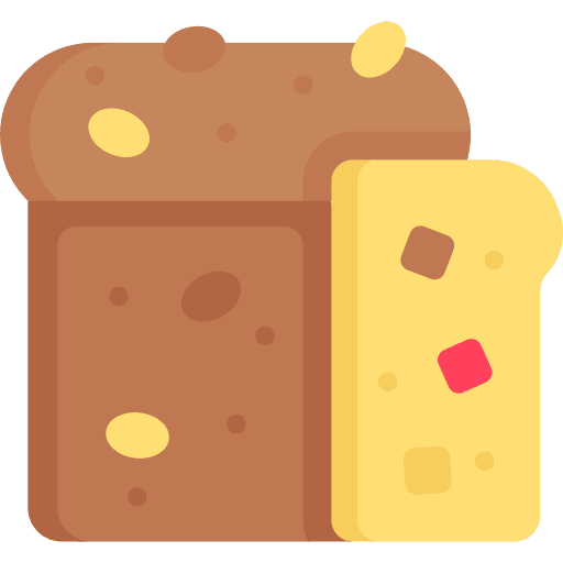 Panettone italian food bakery gastronomy icon