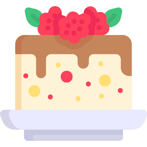 Semifreddo italian food sweet food dessert icon