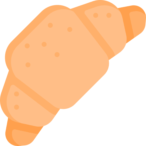 Croissant nutrition cuisine croissant icon