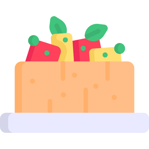 Bruschetta food italian food food and restaurant icon