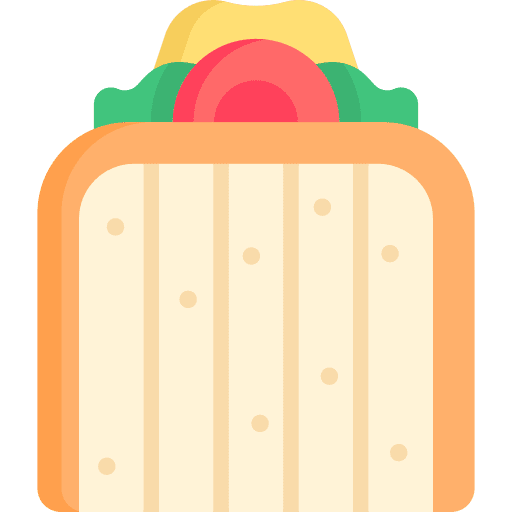 Sandwich snack fast food sandwich icon