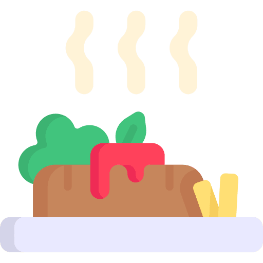 Steak protein hot food steak icon