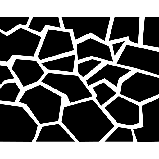 Yard stone floor architectonic detail stones floors detail icon