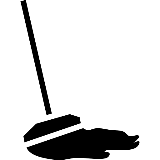 Mop cleaning tool for house floors object cleaning floors icon