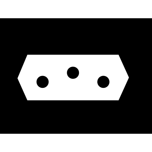 Electric outlet plugs wall plug icon