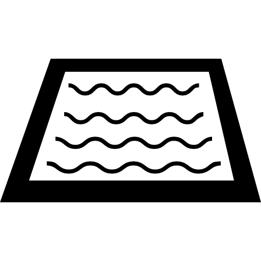 Swimming pool perspective with water perspective yard pool icon