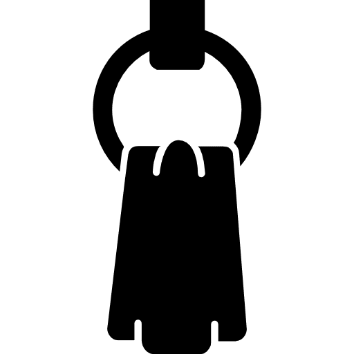 Hanging cloth towel of bathroom towel cloth tool icon