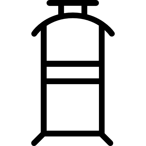 Bedroom hanger for clothes hanger clothes bedroom icon