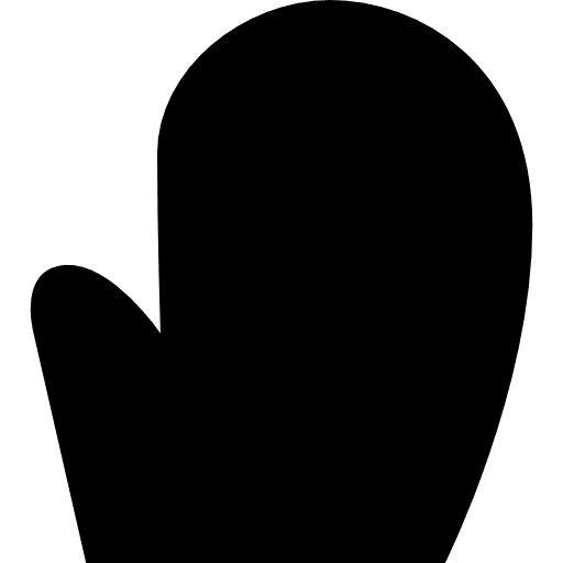 Kitchen cloth glove to protect hand gloves kitchen protection icon