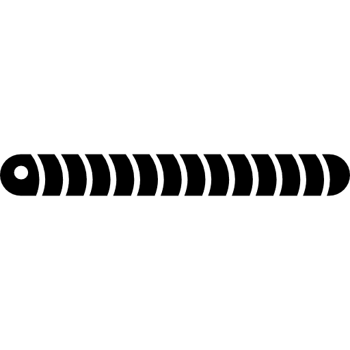 Striped stick of yard stick tool house things icon