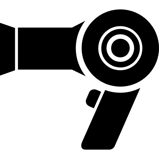 Hairdryer object hairdryer tools icon