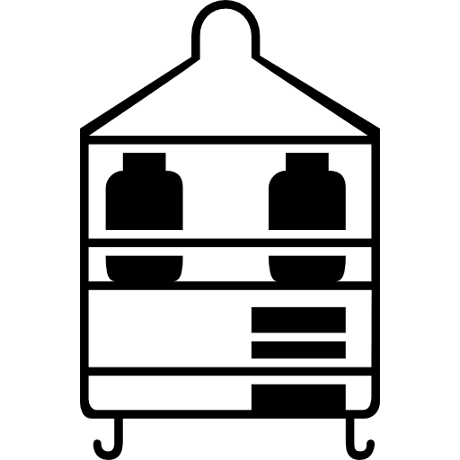 Bathroom organization furniture tools and utensils bathroom tool icon