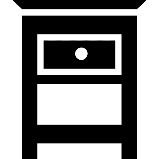 Bedroom furniture small table for bed side furniture small bed icon