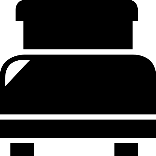 Black bed bed tool beds icon
