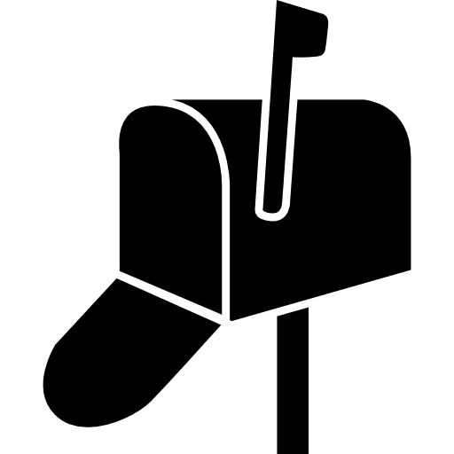 Mail box mail receive tools icon