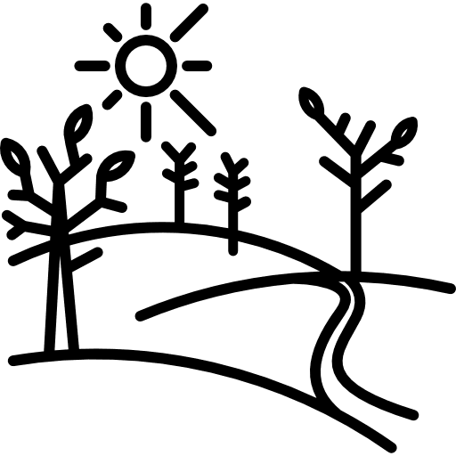 Spring spring swing horse season nature icon