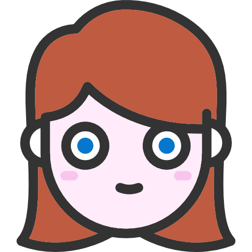 Surprised people faces heads icon