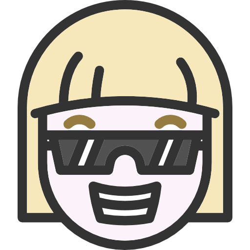 Cool faces people heads icon