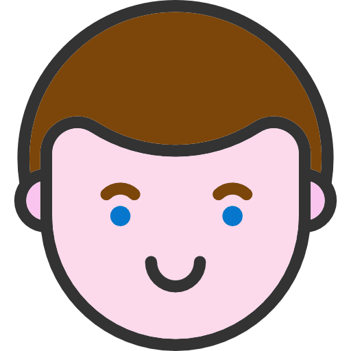 Smile boy people emoticons icon