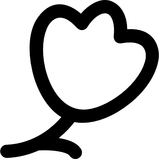 Flower nature blossom flower icon