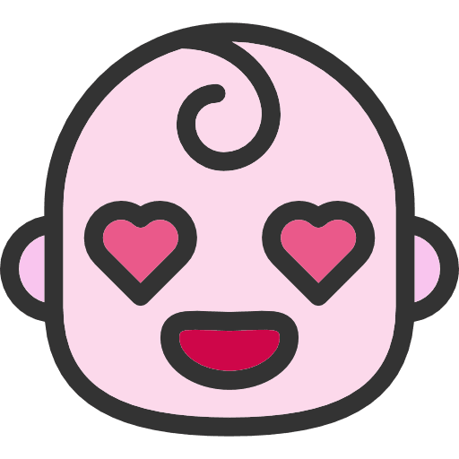 Love feelings faces love icon