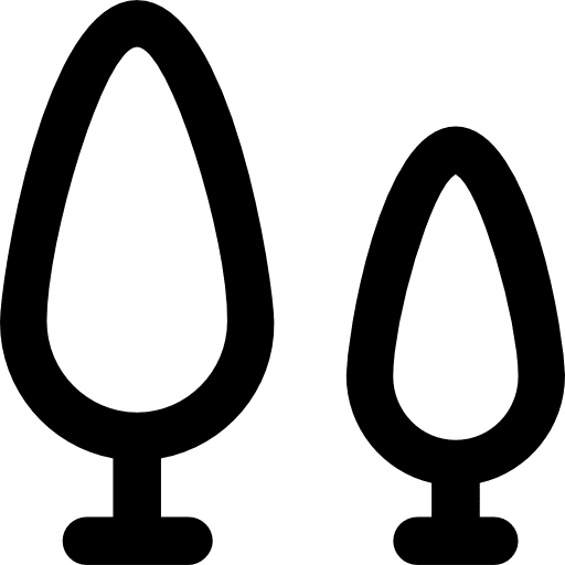 Trees nature trees landscape icon