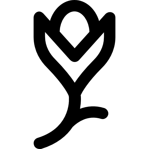 Flower blossom botanical nature icon