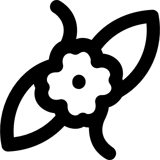 Flower botanical nature flower icon