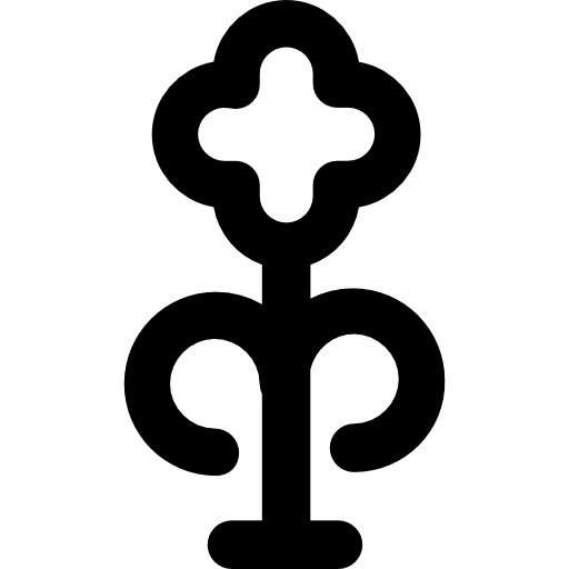 Flower rose nature flower icon