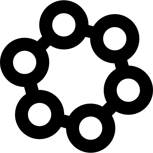 Flower blossom petals nature icon