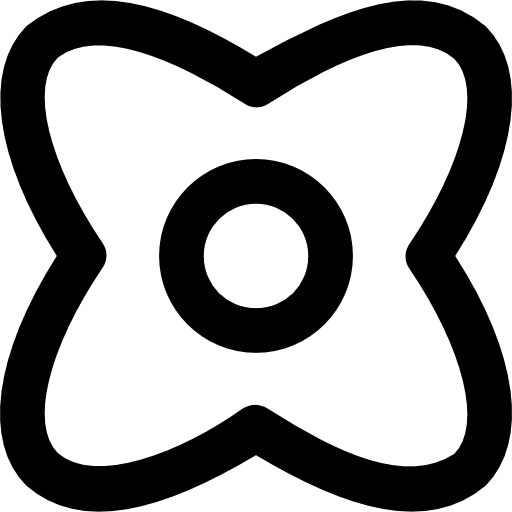 Flower nature blossom petals icon