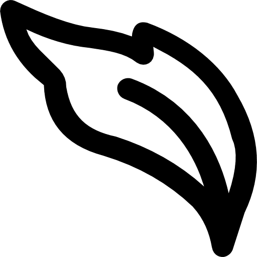 Leaf plant leaf garden icon