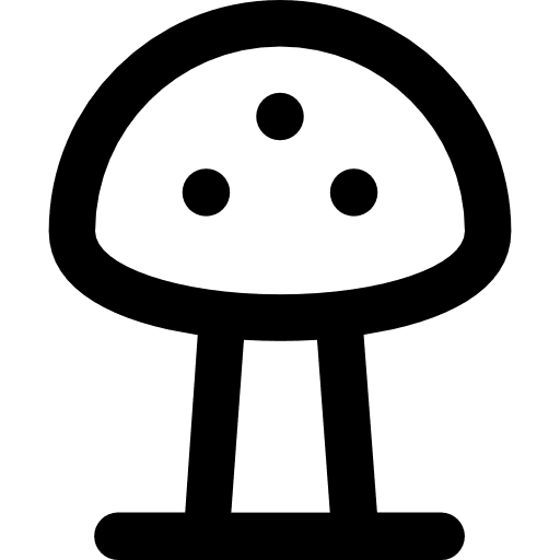 Mushroom nature food muscaria icon