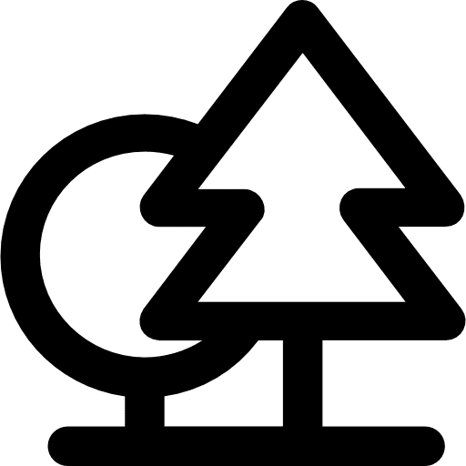 Trees pot nature trees icon