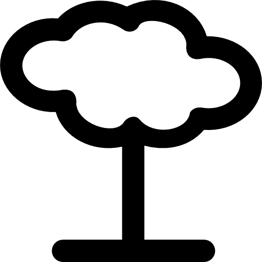 Tree tree garden nature icon